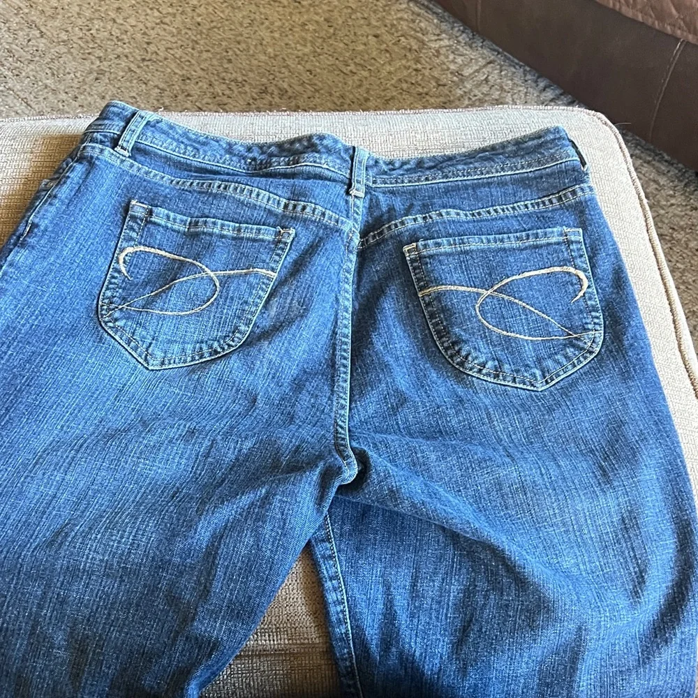 Chico’s Platinum Blue Denim Jeans 2.5 - Picture 2 of 7